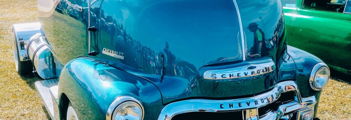 Chevrolet truck at carshow